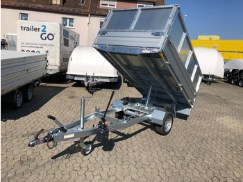 חָדָשׁ קרון נגרר עם מזהיר Humbaur HUK 152715 Heckkipper Blechaufsatz 1,5 t. 2680 x 1500 x 300mm: תמונה 5