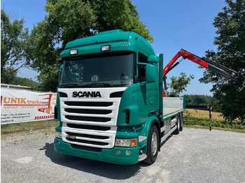 משאית צד נופל/ שטוחה SCANIA R 480