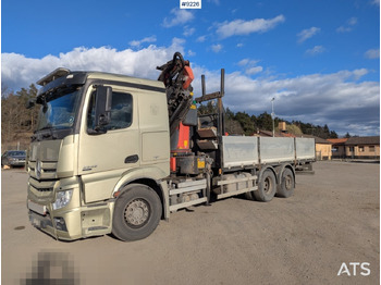 משאית צד נופל/ שטוחה MERCEDES-BENZ Actros 2542