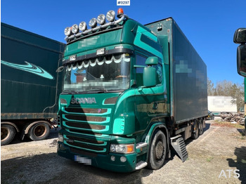 משאית תיבה SCANIA R 500