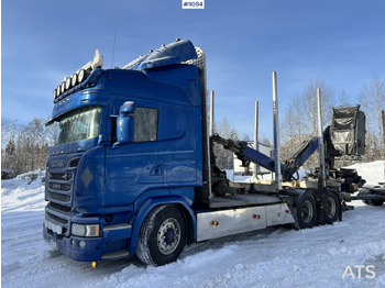 משאית עץ SCANIA R 580