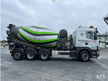 משאית מערבלת בטון Scania R124 tridem with LAXO quick release / Concrete truck: תמונה 5