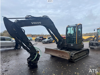 הַחכָּרָה  Volvo ECR88D crawler excavator with rotor tilt, 3 buckets, and ripper. 910 hours! Volvo ECR88D crawler excavator with rotor tilt, 3 buckets, and ripper. 910 hours!: תמונה 2