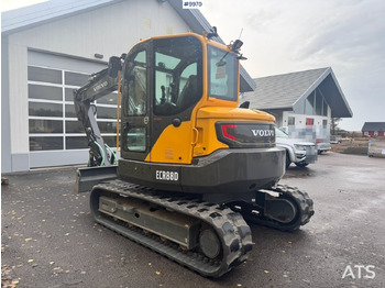 הַחכָּרָה  Volvo ECR88D crawler excavator with rotor tilt, 3 buckets, and ripper. 910 hours! Volvo ECR88D crawler excavator with rotor tilt, 3 buckets, and ripper. 910 hours!: תמונה 3