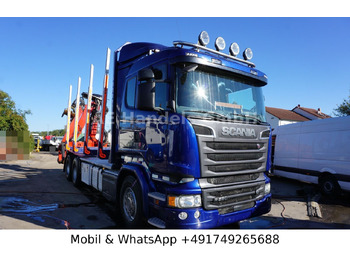 משאית עץ SCANIA R 580