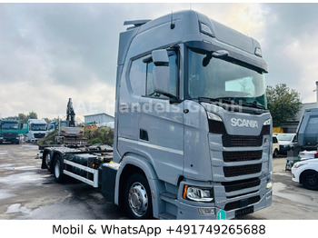 מוביל מכולות/ משאית החלפת גוף SCANIA S 450