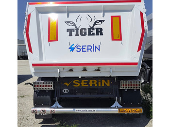 סמיטריילר עם מזהיר SERIN