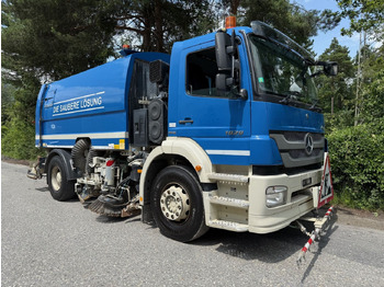 מטאטא כבישים Mercedes-Benz Axor 1829 4x2, E5, EPS, RHD, Faun Kehrmaschine: תמונה 3