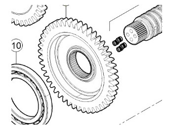 תיבת הילוכים וחלקים CLAAS