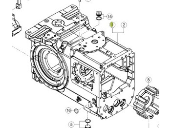 סרן וחלקים CLAAS