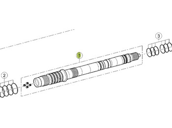 תיבת הילוכים וחלקים CLAAS