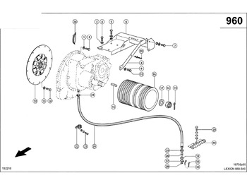 מנוע וחלקים CLAAS