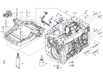 תיבת הילוכים וחלקים FENDT