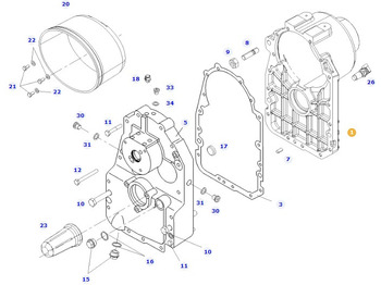 תיבת הילוכים וחלקים FENDT