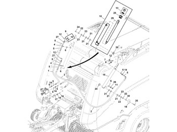 צילינדר הידרולי JOHN DEERE