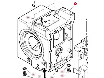 סרן וחלקים MASSEY FERGUSON