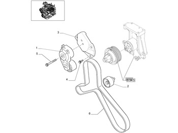 מנוע וחלקים NEW HOLLAND