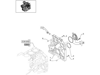 מנוע וחלקים NEW HOLLAND