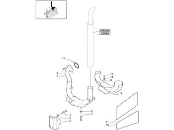 מנוע וחלקים NEW HOLLAND
