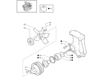מנוע וחלקים NEW HOLLAND