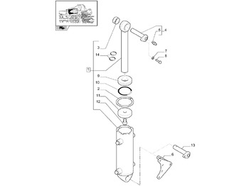 צילינדר הידרולי NEW HOLLAND