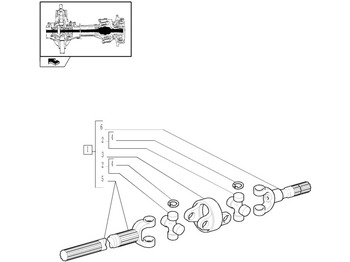 גל הנעה NEW HOLLAND