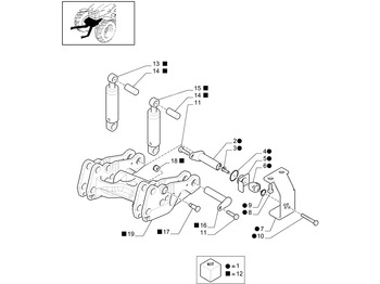 צילינדר הידרולי NEW HOLLAND