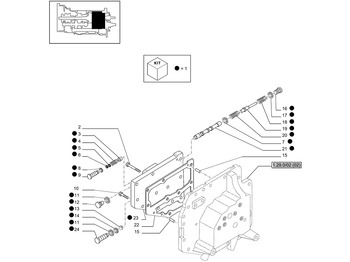שסתום הידרולי NEW HOLLAND