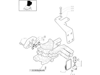 שסתום הידרולי NEW HOLLAND