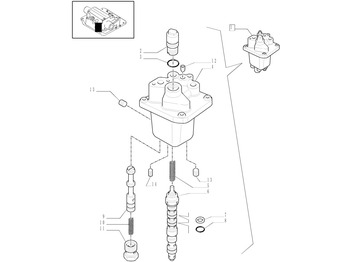 שסתום הידרולי NEW HOLLAND