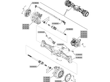 הילוך דיפרנציאלי NEW HOLLAND