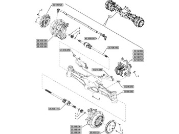 הילוך דיפרנציאלי NEW HOLLAND