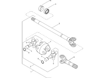 גל הנעה NEW HOLLAND
