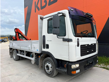 משאית צד נופל/ שטוחה, משאית מנוף MAN TGL 8.180 4x2 PK 4200 YEAR 2013 / PLATFORM L=3710 mm: תמונה 4 משאית צד נופל/ שטוחה, משאית מנוף MAN TGL 8.180 4x2 PK 4200 YEAR 2013 / PLATFORM L=3710 mm: תמונה 4