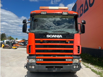 משאית הרמת וו, משאית מנוף Scania R 144 8x2/4 HIAB 211EP-5 YEAR 2008 / HOOK LIFT L=5400 mm: תמונה 3