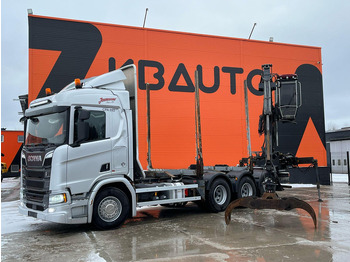 משאית עץ SCANIA R 520