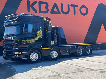 משאית צד נופל/ שטוחה SCANIA R 560