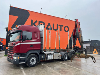 משאית עץ SCANIA R 730