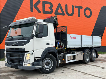 מזהיר, משאית מנוף Volvo FM 410 6x2*4 HMF 1120-K4 / TIPPER BOX L=5573 mm: תמונה 2