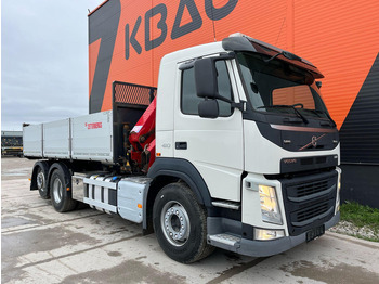 מזהיר, משאית מנוף Volvo FM 410 6x2*4 HMF 1120-K4 / TIPPER BOX L=5573 mm: תמונה 4