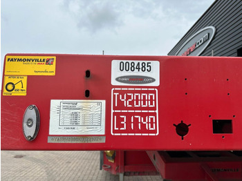סמיטריילר עם מטען נמוך Faymonville Prefamax Innenlader / für beton elementen: תמונה 3