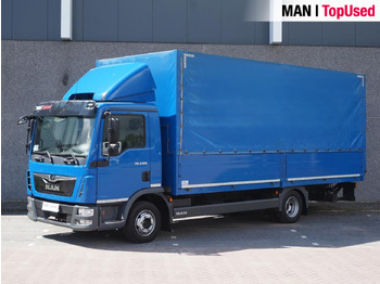 משאית צד נופל/ שטוחה MAN TGL
