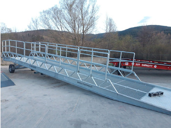 חָדָשׁ רמפת העמסה AZ RAMP-EASY XL-12 FULL GALVA. WIDE Mobil Galvanizate Loading Ramp With Level Off, 12 t Capacity: תמונה 4