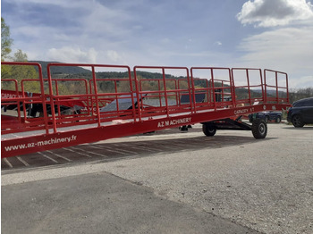 חָדָשׁ רמפת העמסה AZ RAMP-EASY XL-12-RL . Mobil Loading Ramp  WIDE With Level Off, 12 t Capacity: תמונה 3
