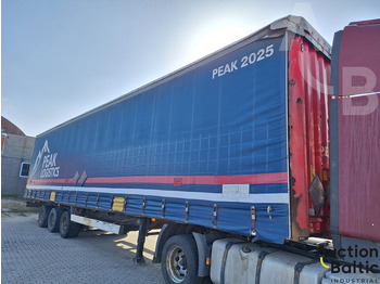 סמיטריילר עם וילונות צד KRONE SDP