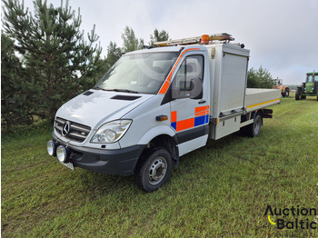 משאית צד נופל/ שטוחה MERCEDES-BENZ Sprinter 516