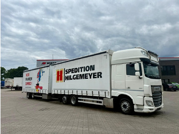 משאית וילונות צד DAF XF 480