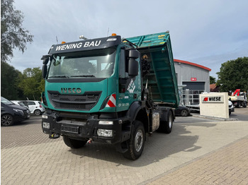 מזהיר, משאית מנוף Iveco AD190 T/W Trakker 410 4x4 Allrad Kran KipperHIAB: תמונה 5