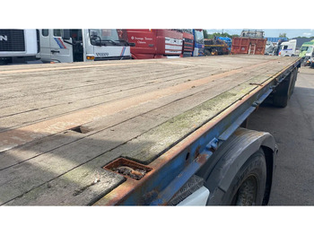 סמיטריילר צד נופל/ שטוח Zwalve 3 BPW axle with DRUM brake: תמונה 4