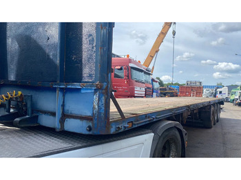 סמיטריילר צד נופל/ שטוח Zwalve 3 BPW axle with DRUM brake: תמונה 2